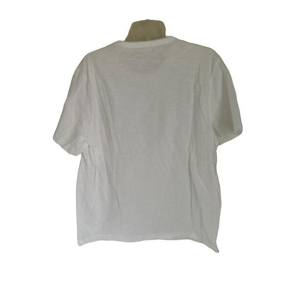 EVERLANE Cotton Tee White Crewneck T-Shirt Size XLarge - Picture 4 of 6